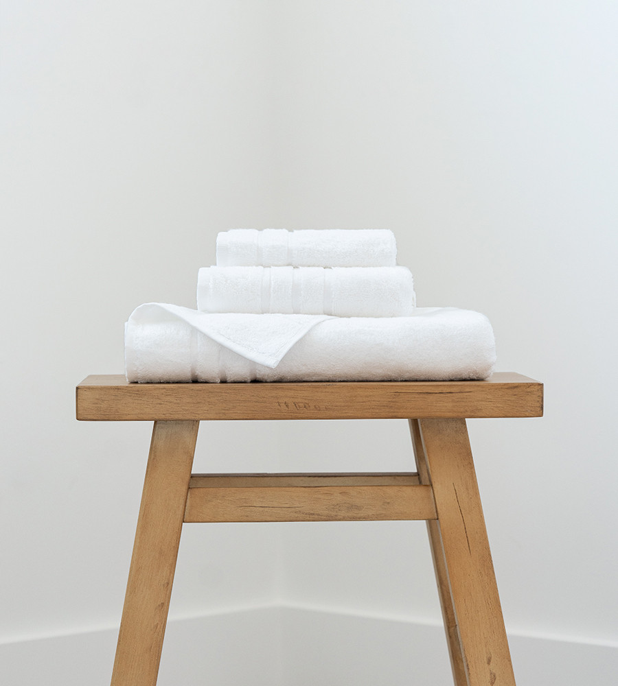 Cariloha bamboo-cotton towel set