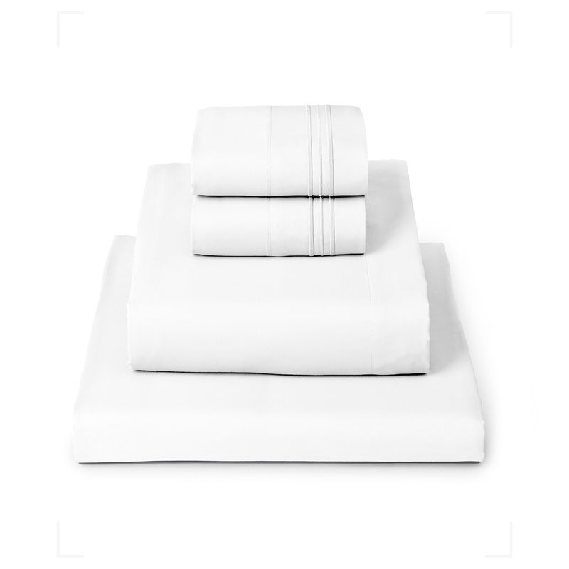 Mellanni 4-piece sheet set in white