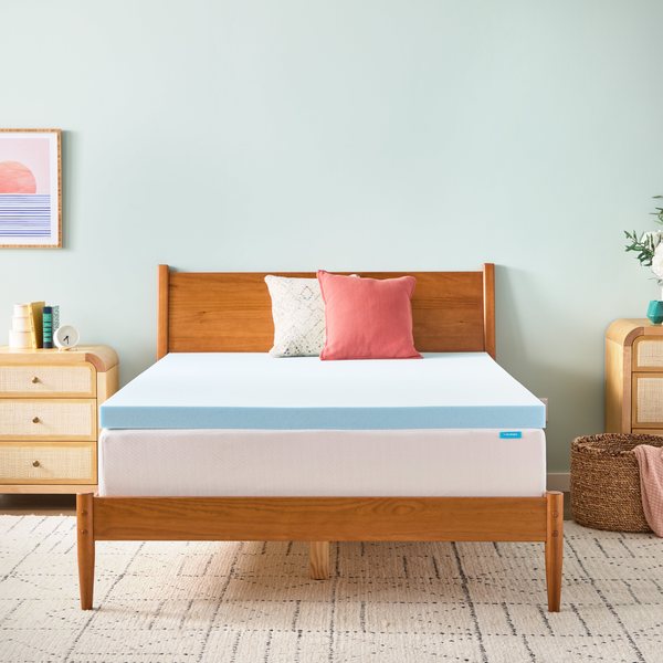 Linenspa 3 inch gel memory foam mattress topper