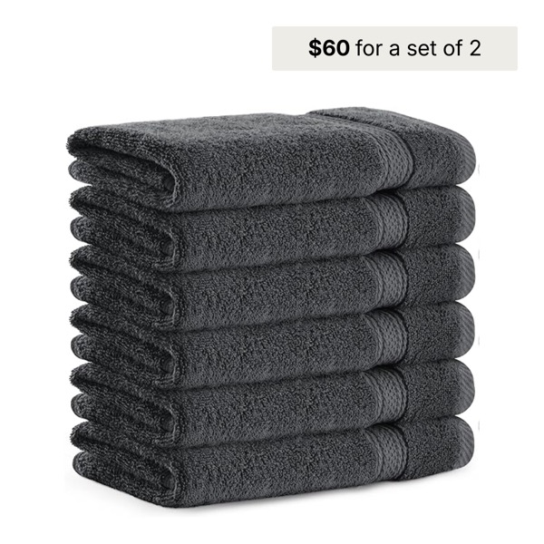 Amazon Basics towels